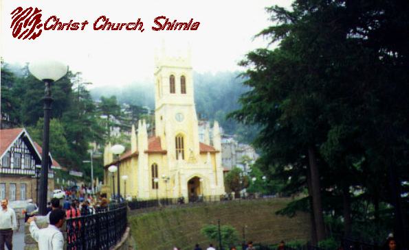 The most famous landmark in Shimla