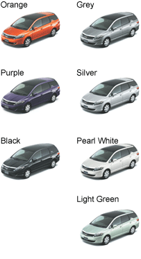 Honda Airwave Color Variations