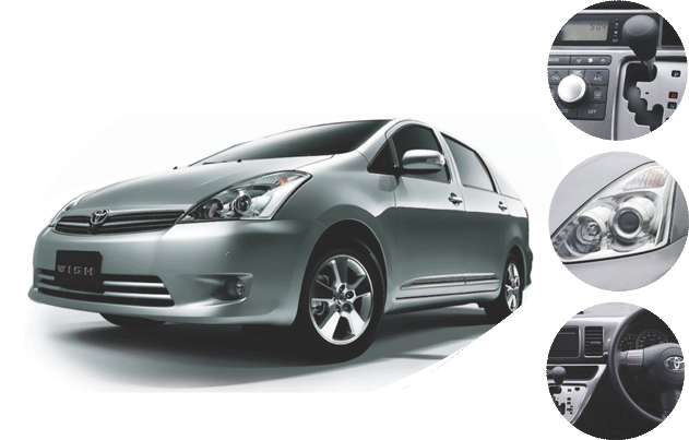 Toyota Wish Chassis and Interior