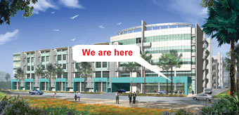 Artist's impression of our showroom
