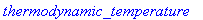thermodynamic_temperature