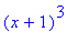 (x+1)^3