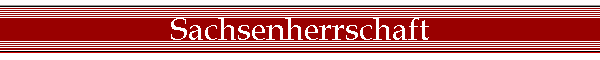 Sachsenherrschaft