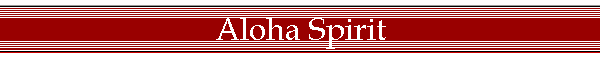 Aloha Spirit