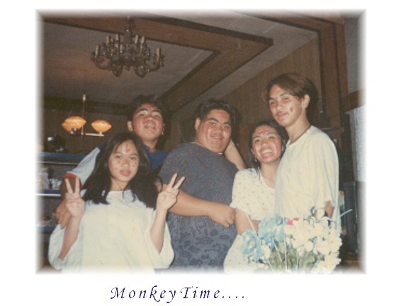 katatapos lang namin maglaro ng unggoy ungguyan...