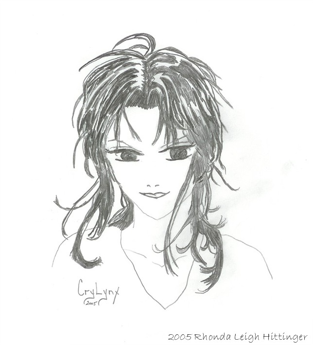 Pencil sketch of my alias Crylynx