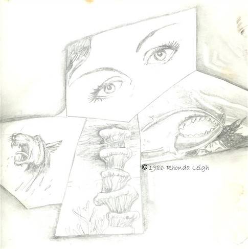 A sketch I call multiple thoughtss.. done in 1986
