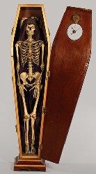 coffin clock