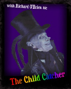 Richard O'Brien as the Child Catcher