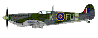 Spitfire with 453 Squadron markings