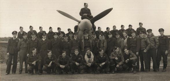 453 Squadron after arrival at Skeabrae, Orkneys in October 1943