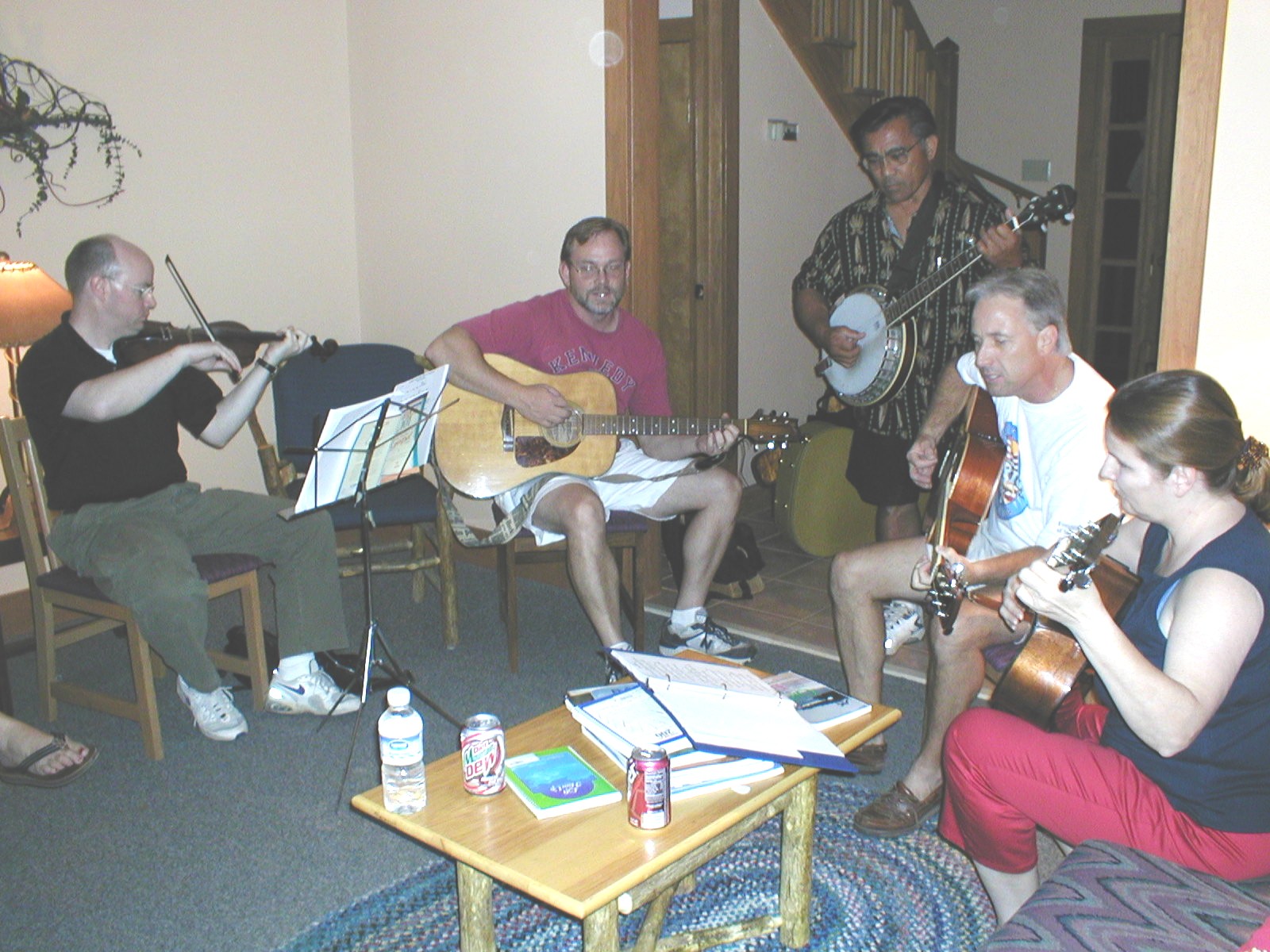 Praise Party in Cabin #1!!