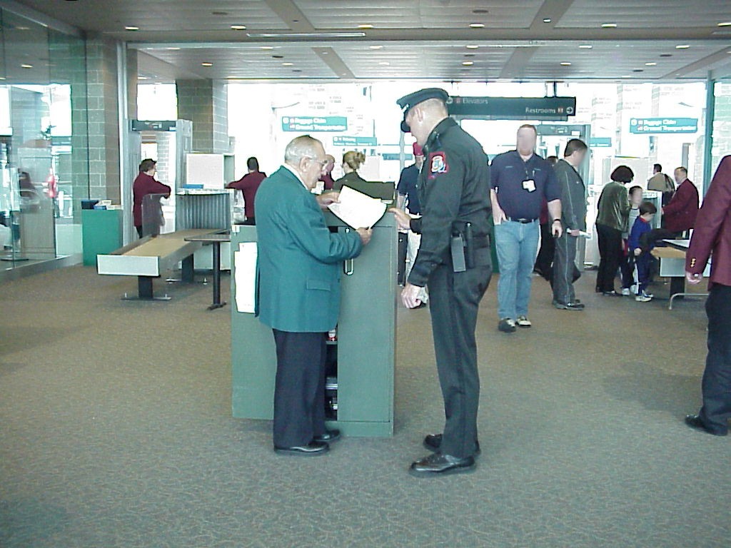 We've assumed the duties formerly performed by the R.I. National Guard by maintaining a constant presence and providing Law Enforcement and Security at the Passenger Screening Checkpoint whenever passenger carrying flights are departing.