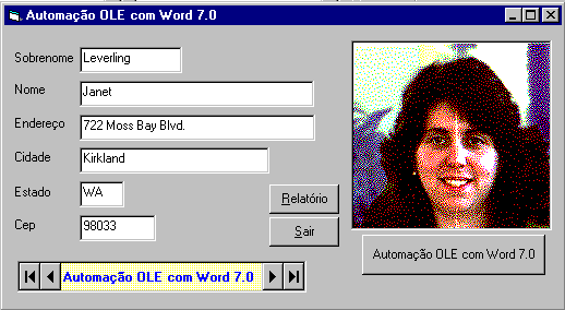 Automa��o OLE com Word 7.0