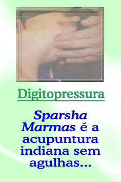 Massagem nos pontos de acupuntura