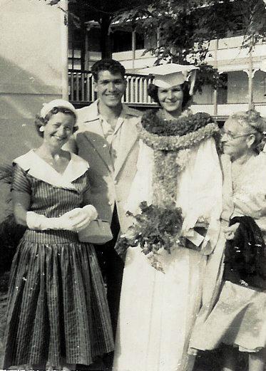 Aunty Fran & Buzzy used to go steady...