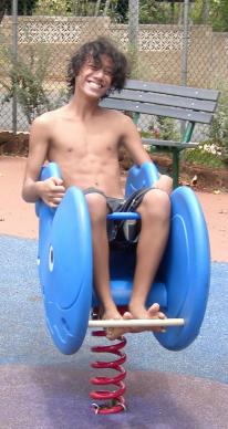 Kristian playing...