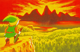 Zelda 1 (NES) official artwork