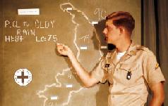 Richard Ellis doing weather in Vietnam
