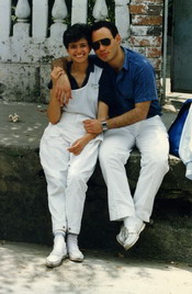 Alexandra Torres, Richard Lenis en el ancianato de&nbsp; La Vega
