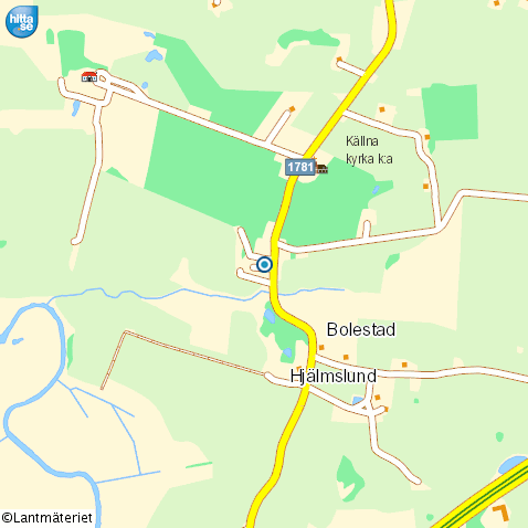Karta från hitta.se