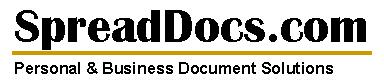 We can design custom spreadsheets or documents at a fraction of the competitor's cost