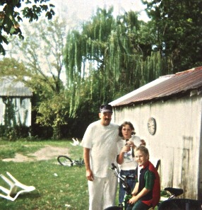 Richard's Dad with Teresa and Josh 