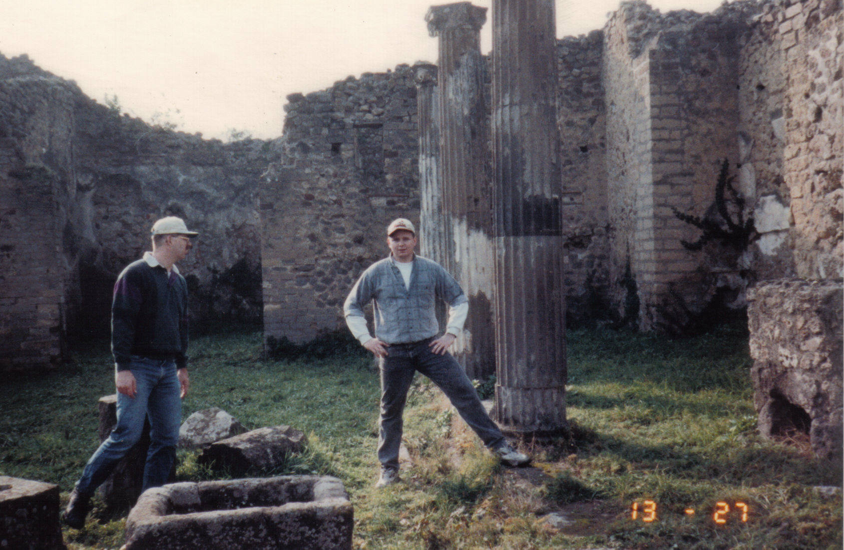 We were at Pompei here... Is that spelled right?