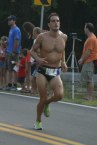 Sprinting to finish.