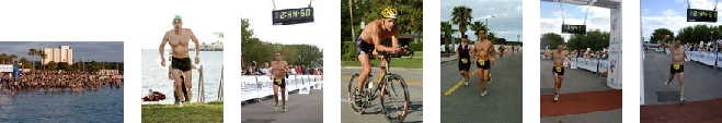 Bettered my time by 1 1/2 minutes from last year!