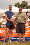 1st place award with local sports rep
