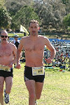 The long hot run out and back.