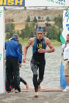 Brrrr, coming out of 60dg water, only to hop on bike.