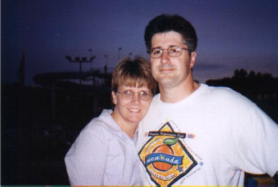 Me and Rick at Wisconsin Dells, July 2000