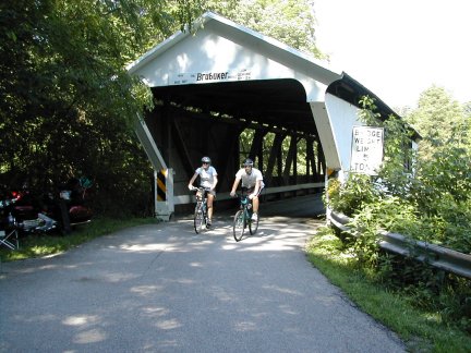 One of the many bridges we crossed.