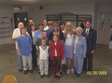 Family at the Graduation Party