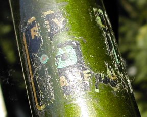 Reynolds 531 decal (what's left of it)