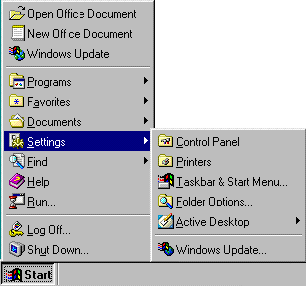 The Settings Menu