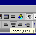The Center Text Button