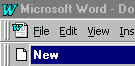 Microsoft Word Button