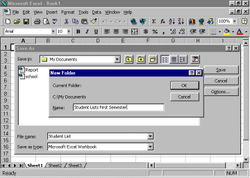 Saving File to New Location