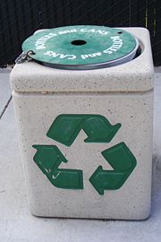Aluminum Recycling Bin