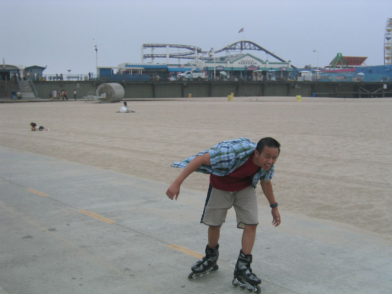 If it looks like a piece of dung and smells like a glass of donkey piss, then it's Santa Monica Pier.