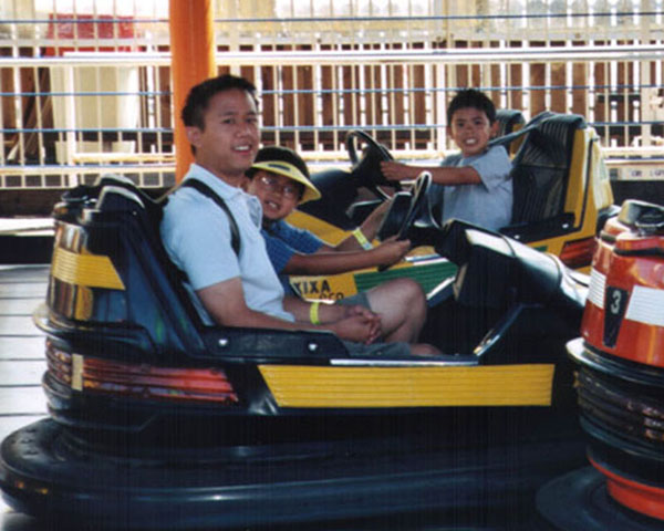 Best damn bumper cars this side of the crap-filled creek that runs through the Appalachian Mountains.