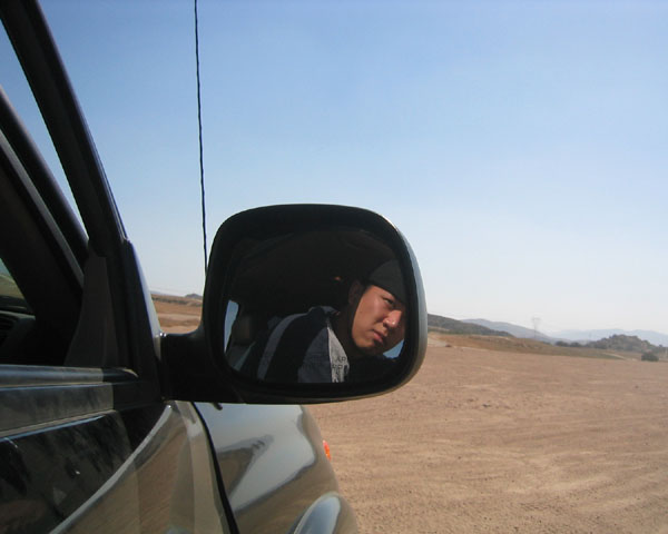 Tailgaters beware... you're in for a stare.
