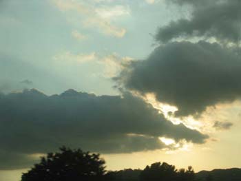 "The silver lining of clouds shines on people Jesus couldn't save." - ThirdEyeBlind