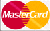 We accept Master Card!