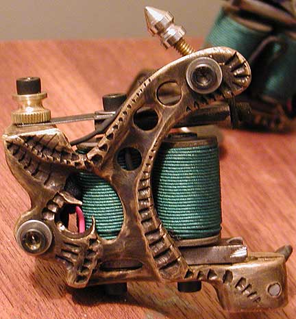 Sand Casted / Carved WalkerTattoo Machine by Buzz