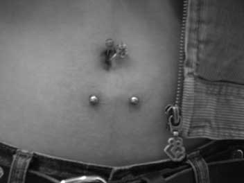 piercing done on Adi, brother of Tohm - both very cool people 