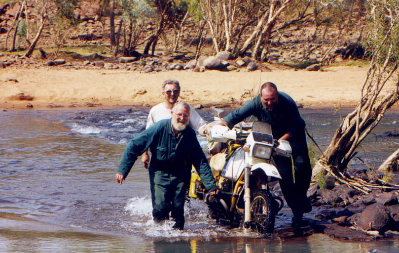 Hann River crossing